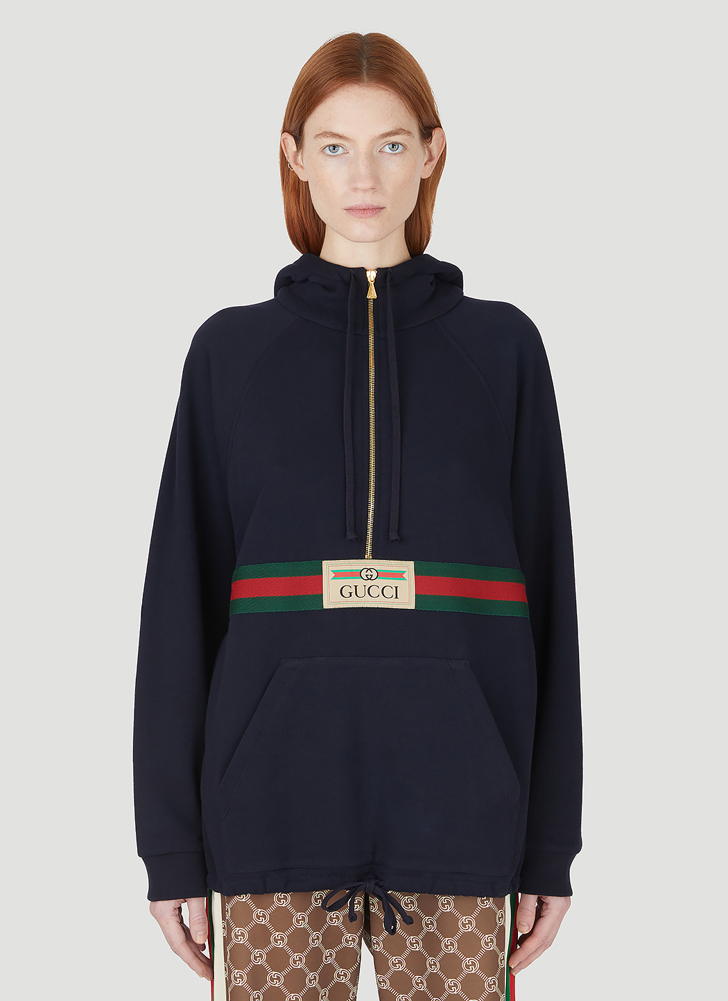 Gucci zip store hoodie