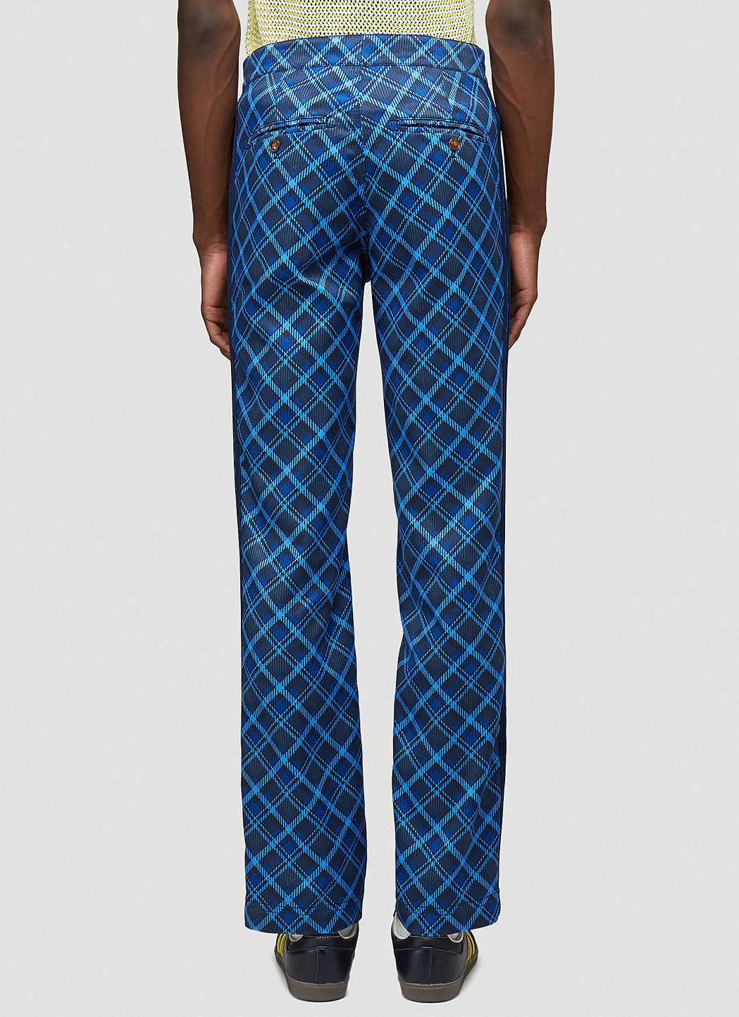 tartan pants adidas