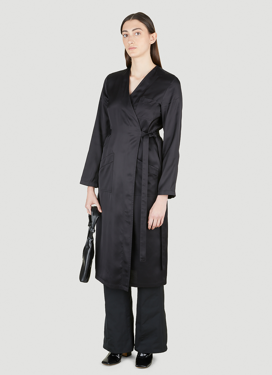 MM6 Maison Margiela Wrap Trench Coat | Smart Closet