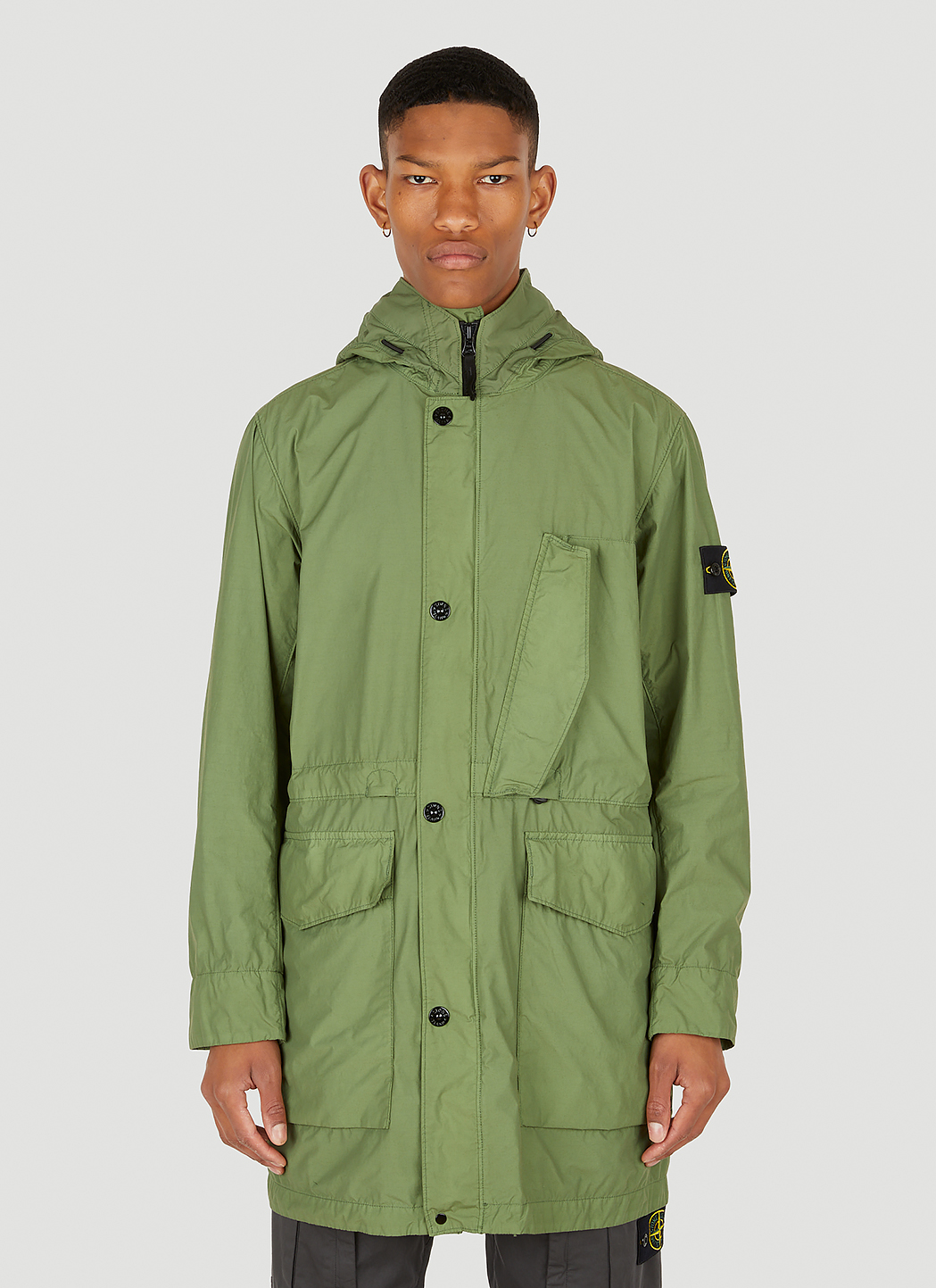 Stone island clearance membrana green