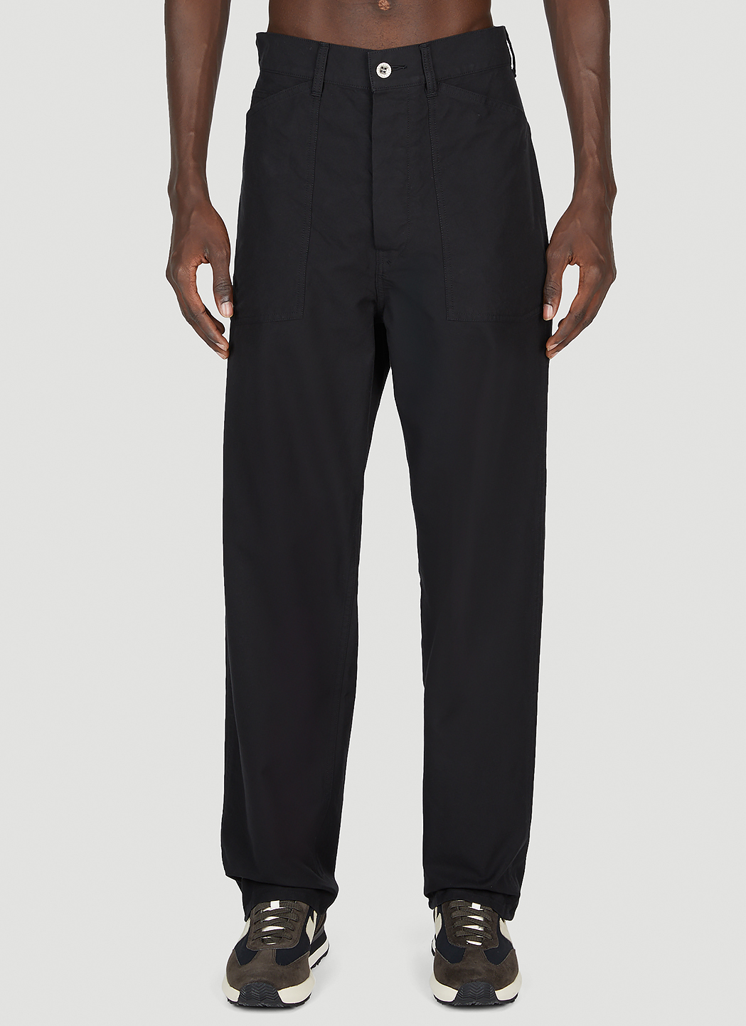 Visvim Men's Carpenter Pants in Black | LN-CC®