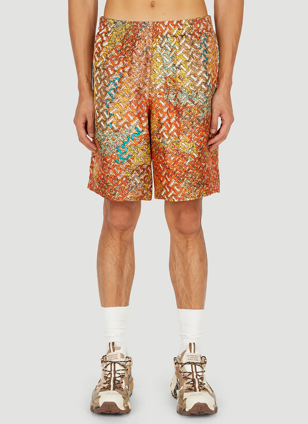 Burberry deals shorts orange