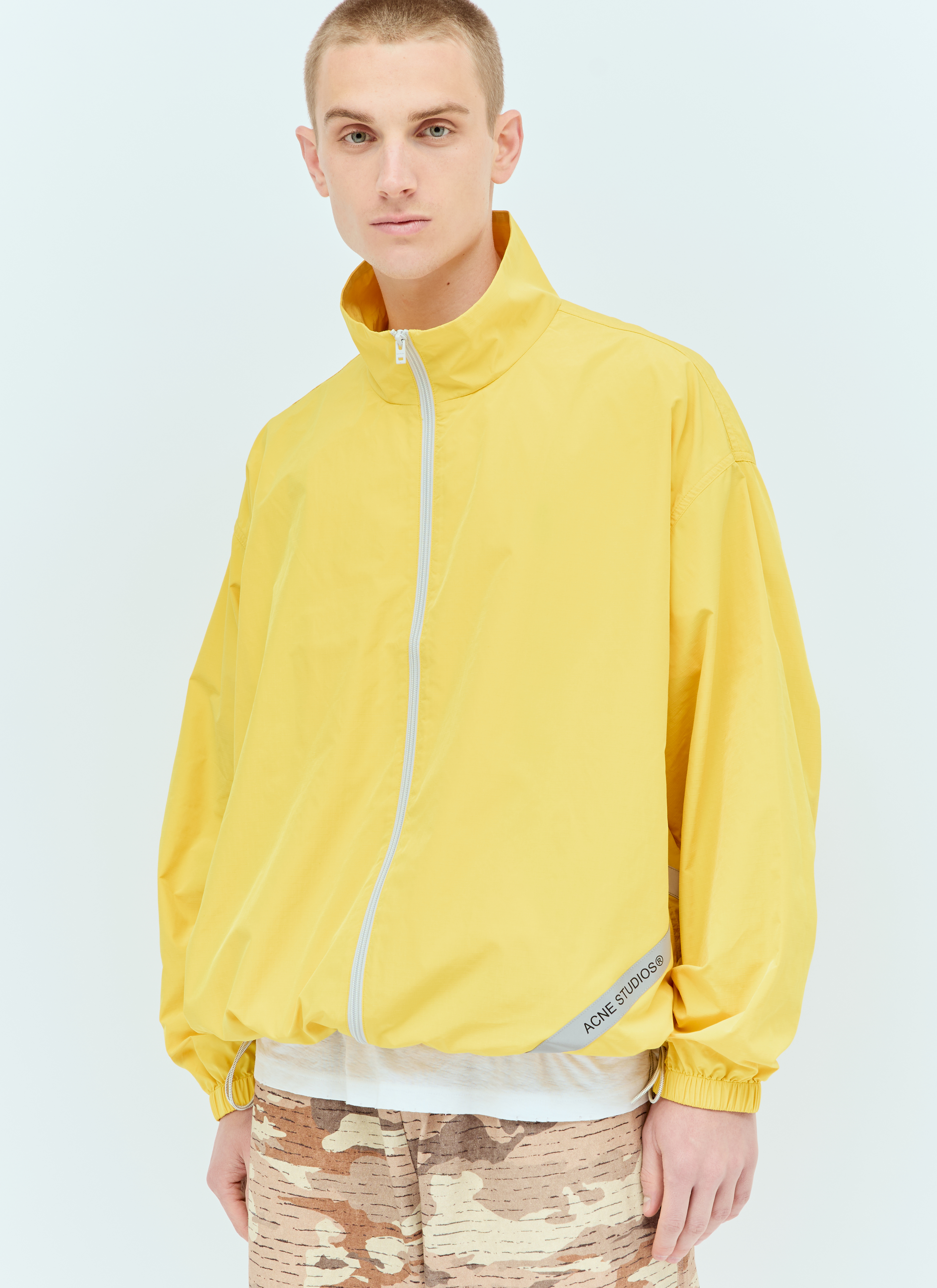 Acne Studios Men s Ripstop Jacket in Yellow LN CC