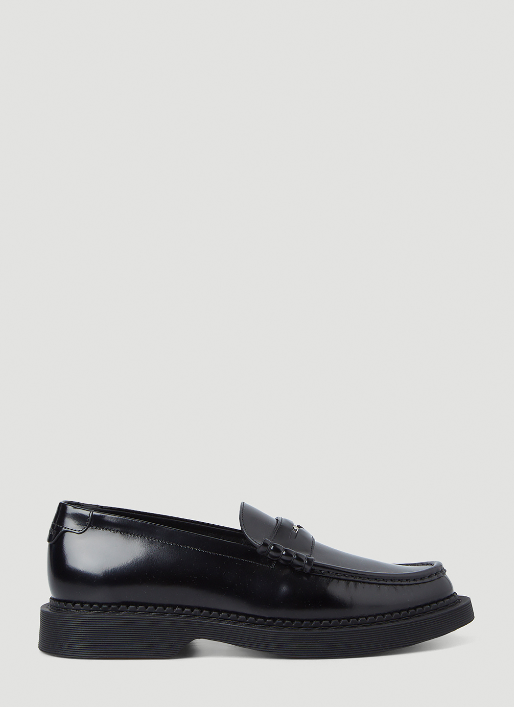 Saint Laurent Anthony Penny Loafers in Black LN CC