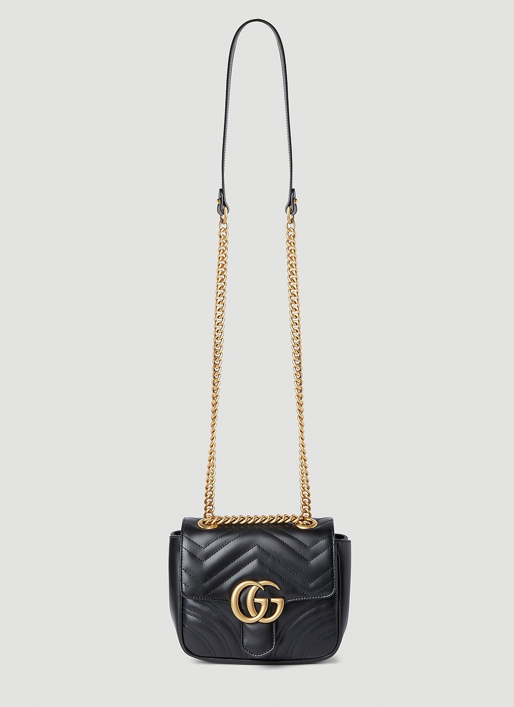 Gucci gg marmont small online quilted leather shoulder bag