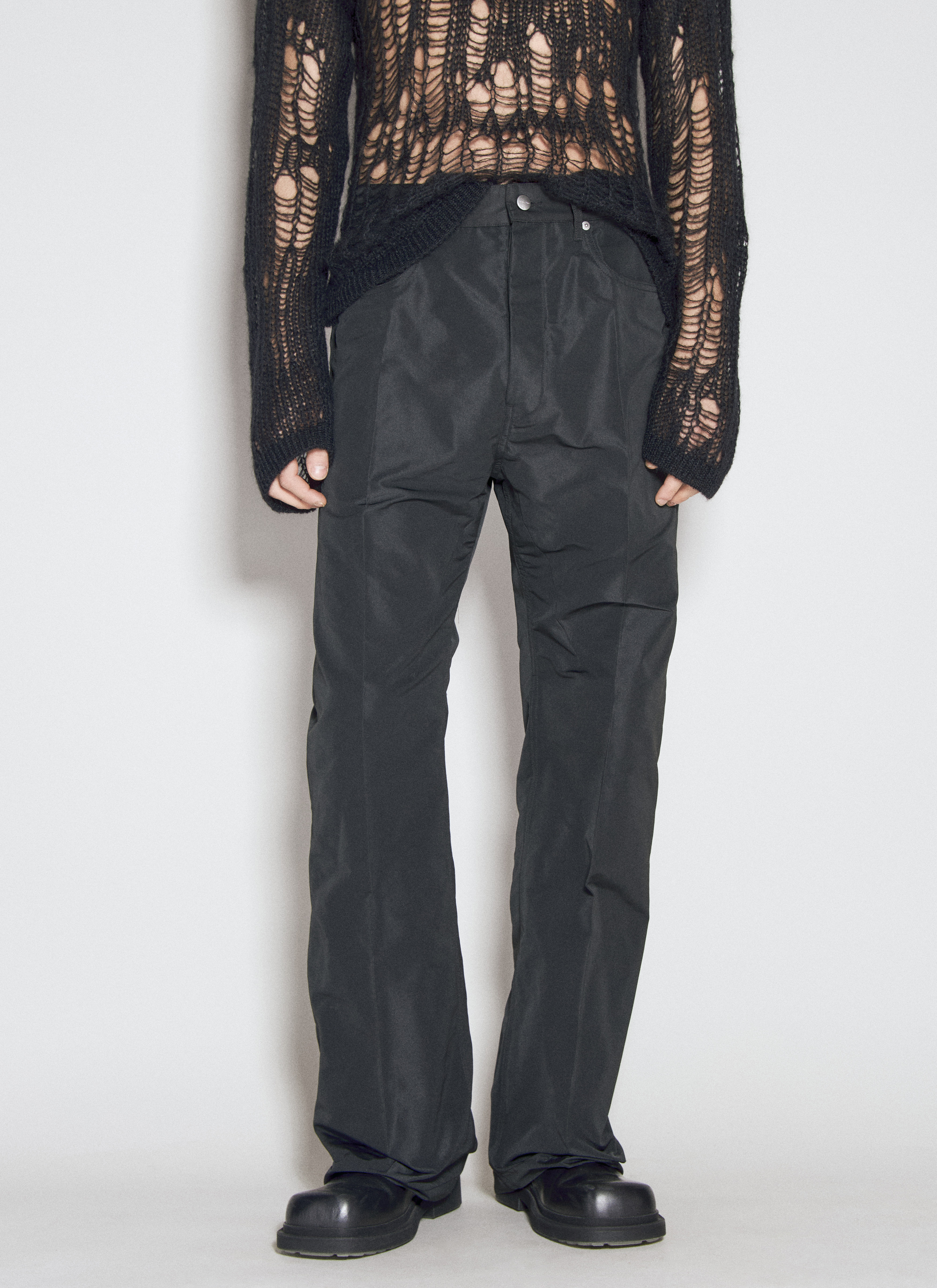 Rick Owens Men's Geth Pants in Black | LN-CC®