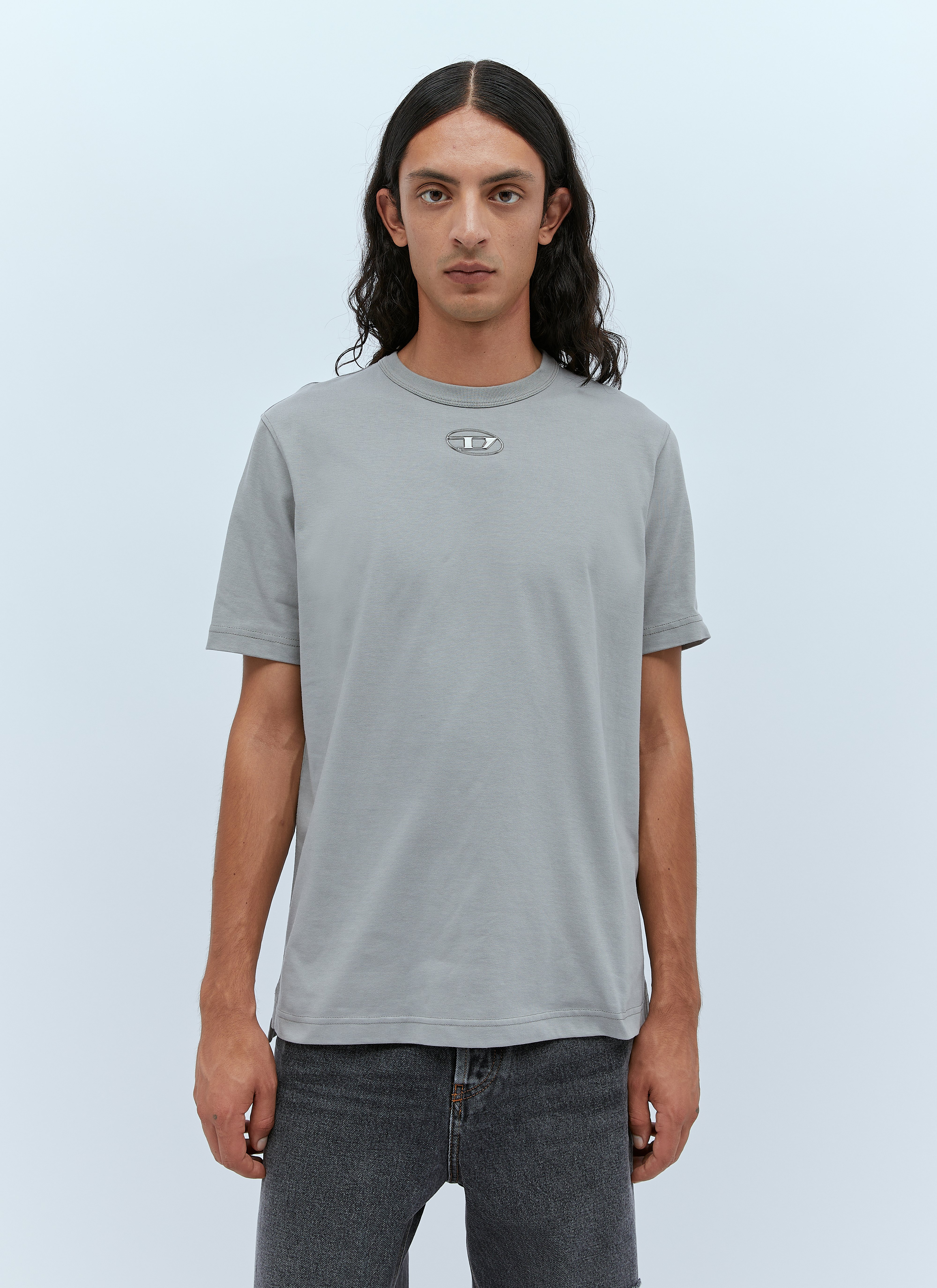 diesel grey t shirt