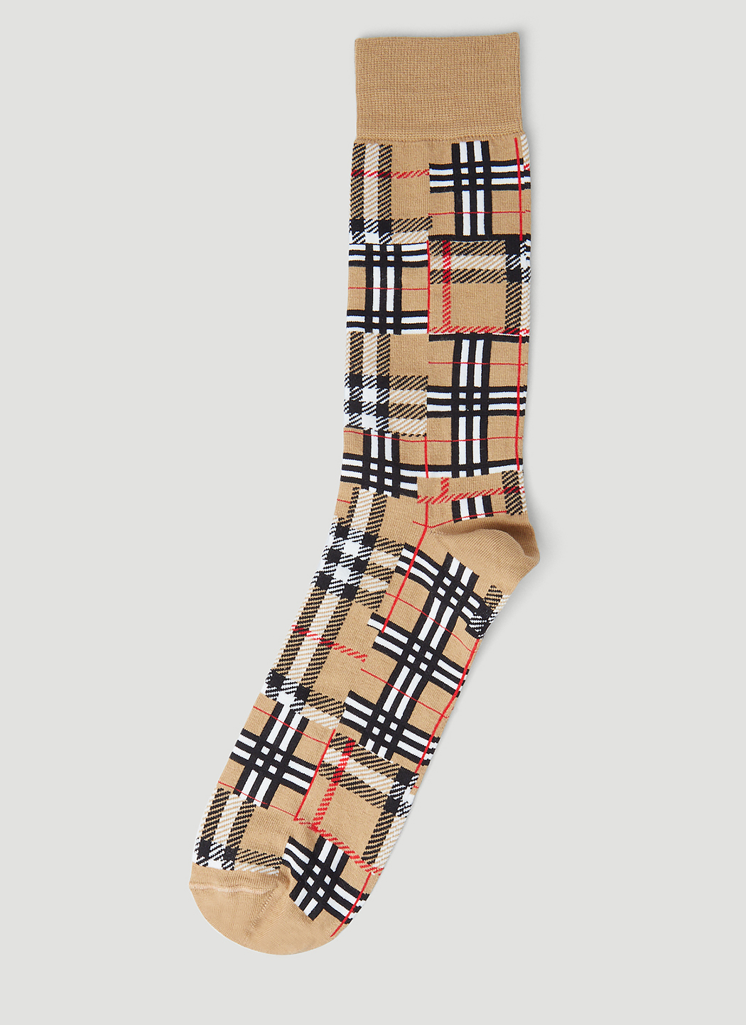 Burberry check shop socks