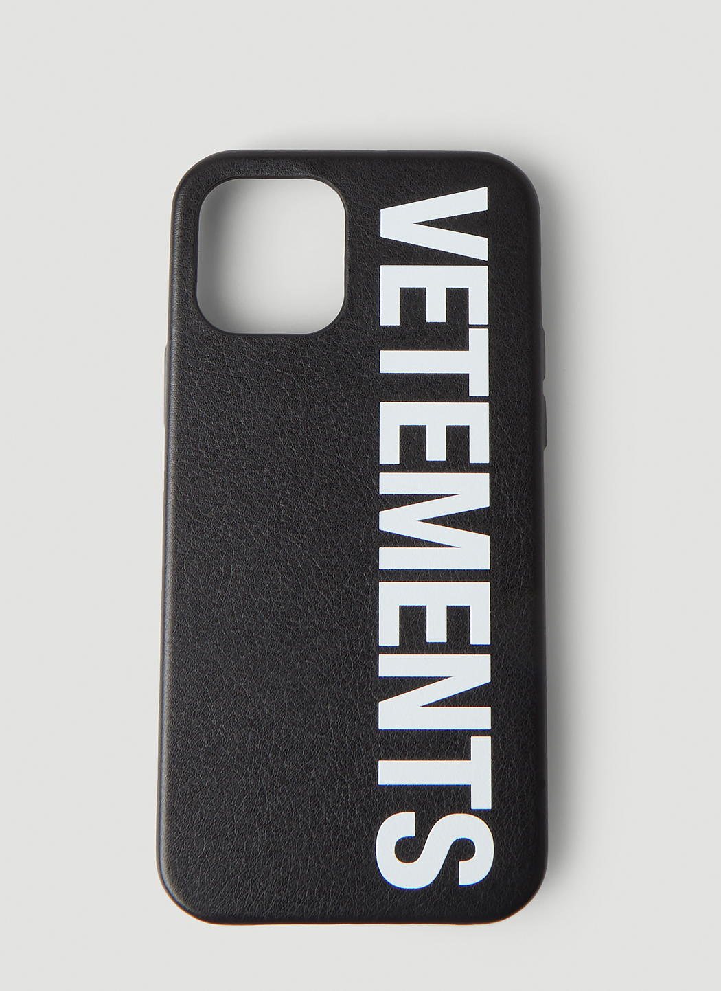 VETEMENTS Big Logo iPhone Case in Black LN CC