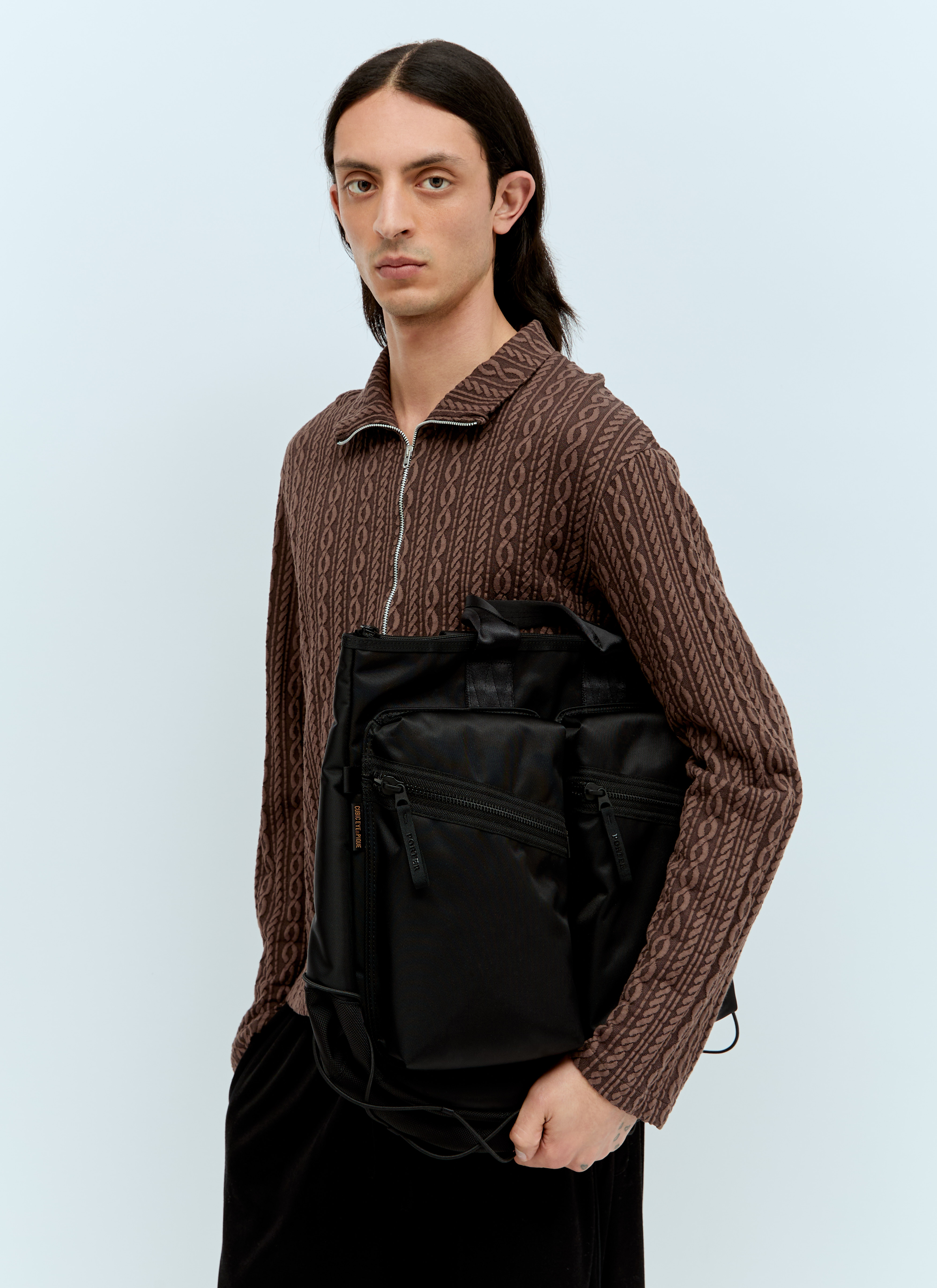 Porter-Yoshida u0026 Co Twings 2Way Helmet Bag in Black | LN-CC®