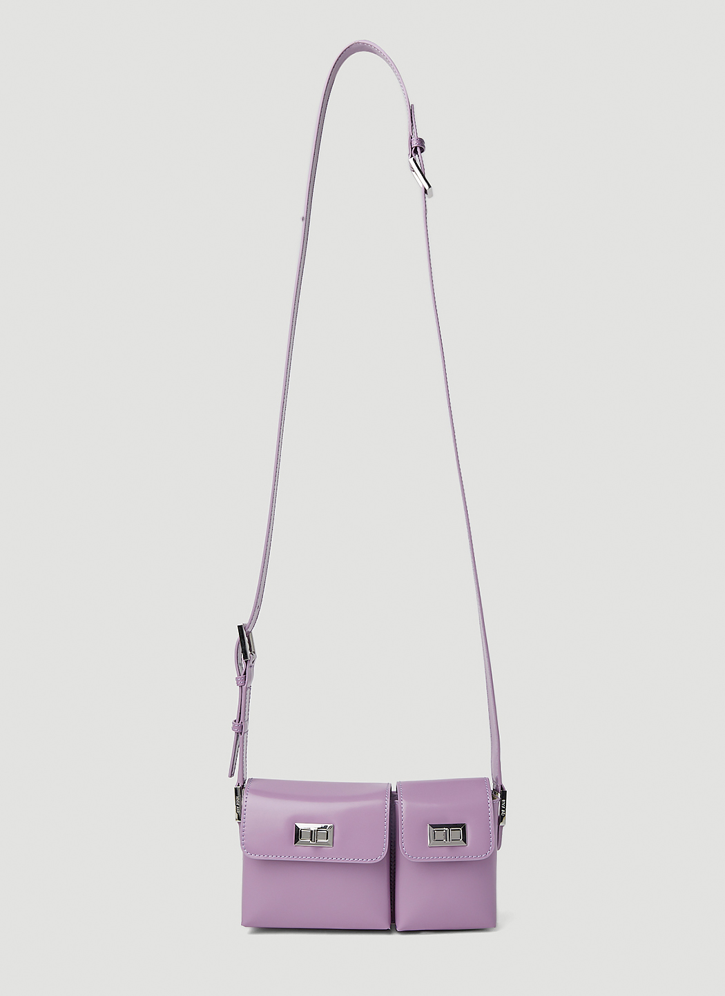 BY FAR Women s Baby Billy Shoulder Bag in Lilac LN CC