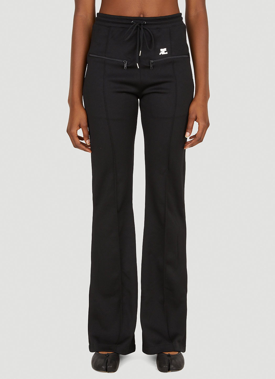 Women's Flared Track Pants by Courreges